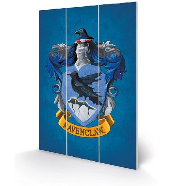 Cadre imprimé sur bois Serdaigle - Harry Potter