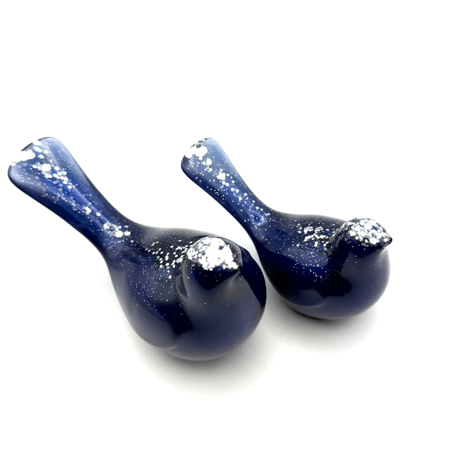 Couple d’oiseaux Saphir Étincelant 