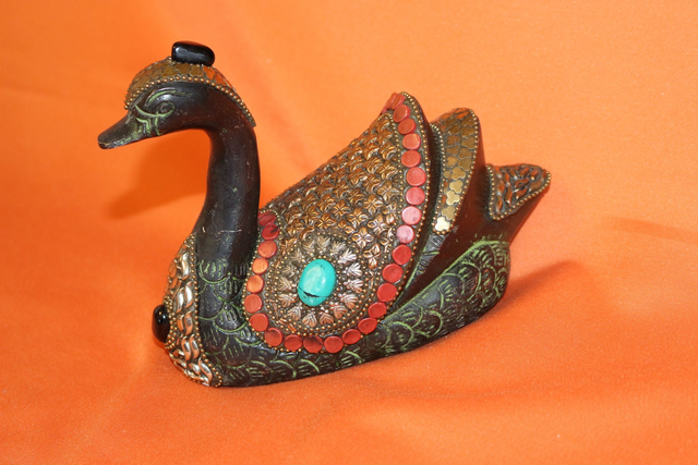 Bronze Ente