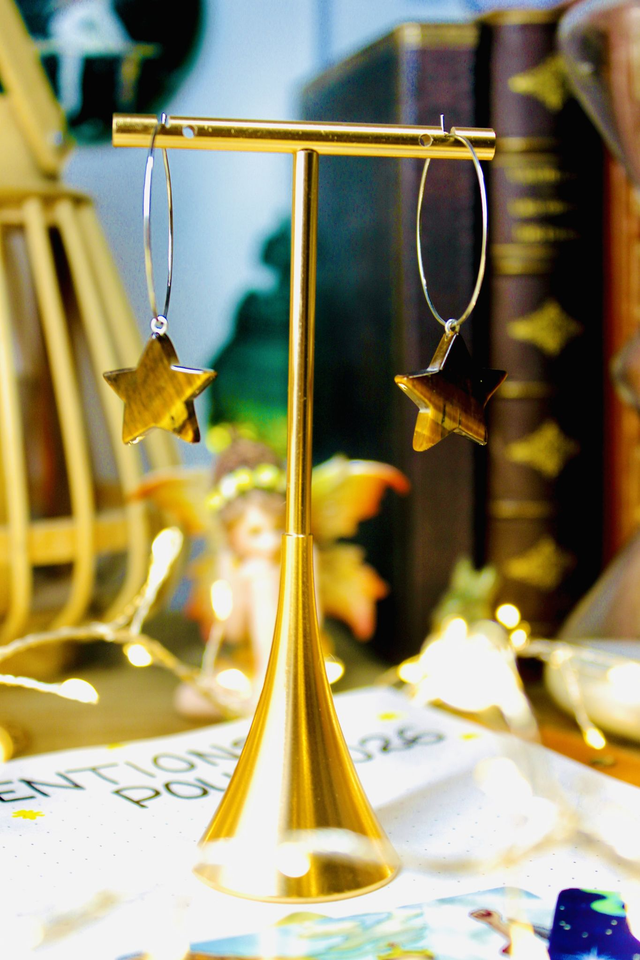 BO Créoles Etoile filante - collection Poussières d'Étoiles