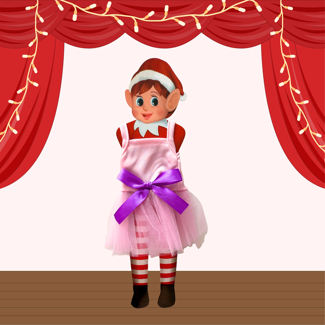 Déguisement lutin farceur " Danseuse rose "     