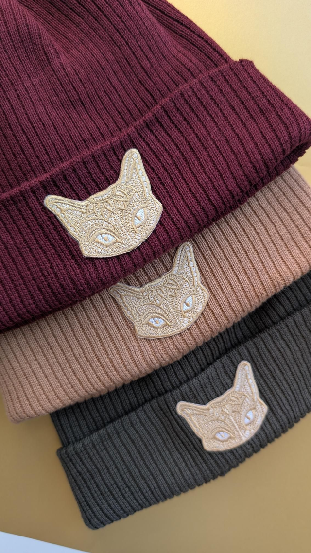 Kitty Organic Cotton Beanie