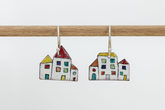 Boucles d&#039;oreilles Maison