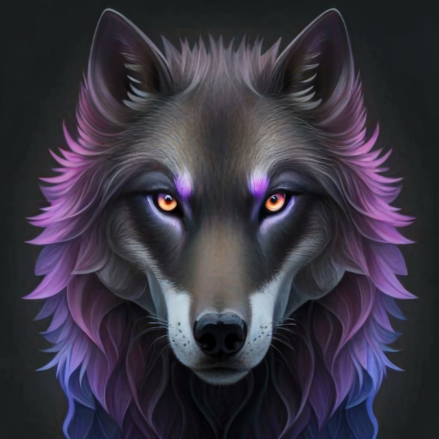 Fantasy Wolf T-shirt