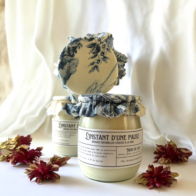 Bougie parfumée - Noix de coco