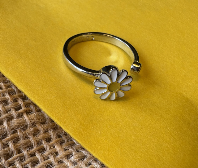 Calm Collective Daisy Anxiety Fidget Ring
