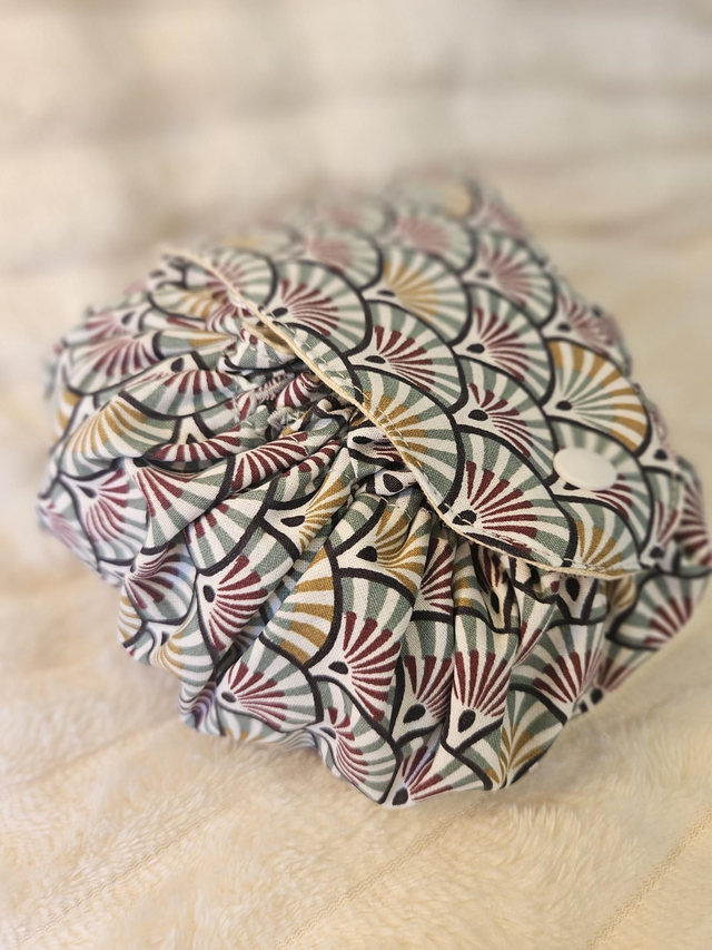 Bourse à maquillage "éventails "