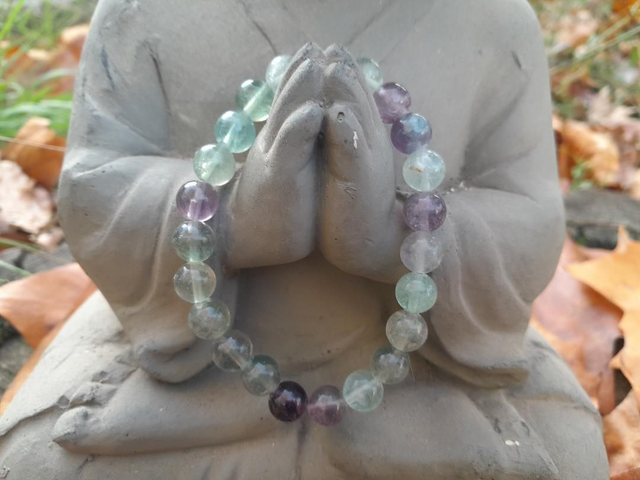 Bracelet Fluorite verte