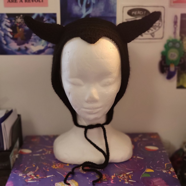 Capuche démon noire