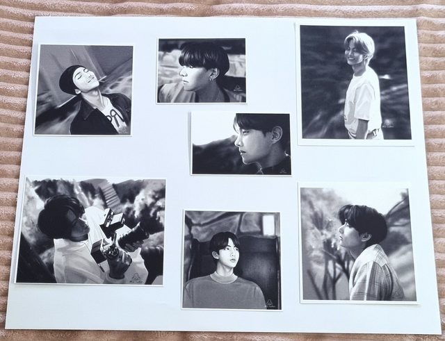 BTS Life Goes On- Photo Study- Lot de 7 Impressions