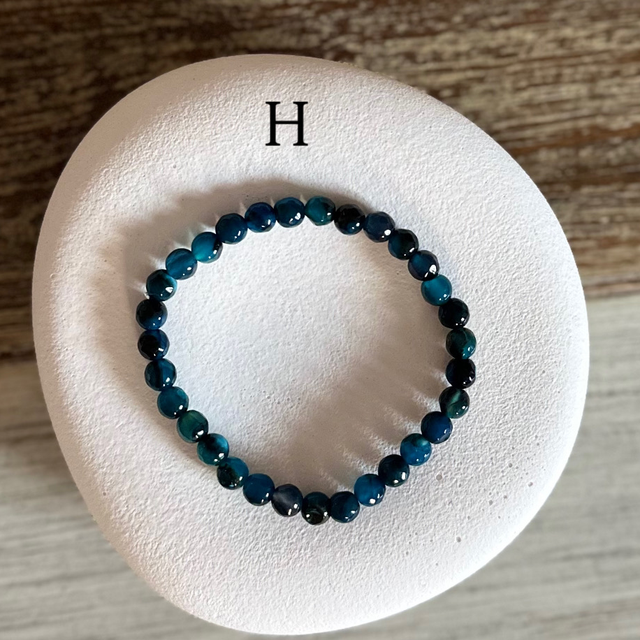 Bracelet Agate 6mm (de G à L)