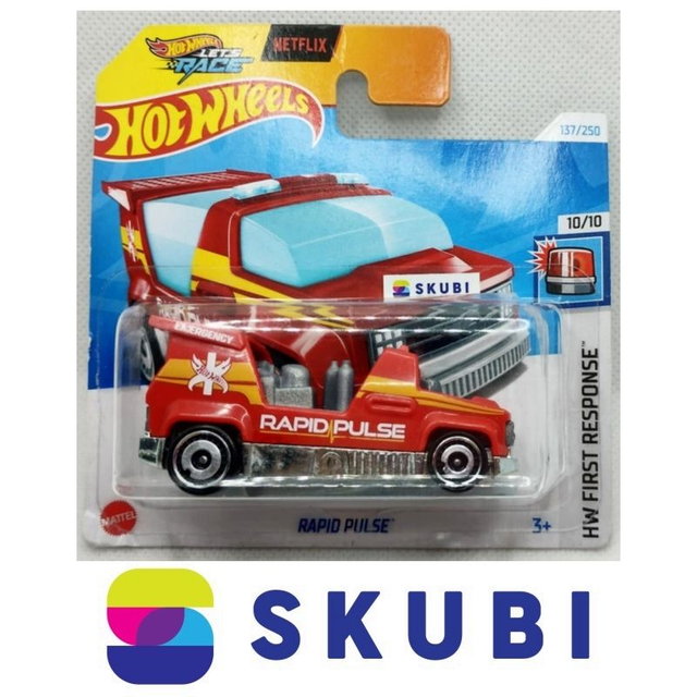 Rapid Pulse Hot Wheels 137/250 HW First Response 10/10 Let´s Race Netflix