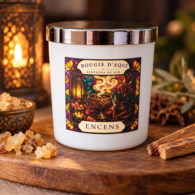Bougie parfumée Encens – 150 g