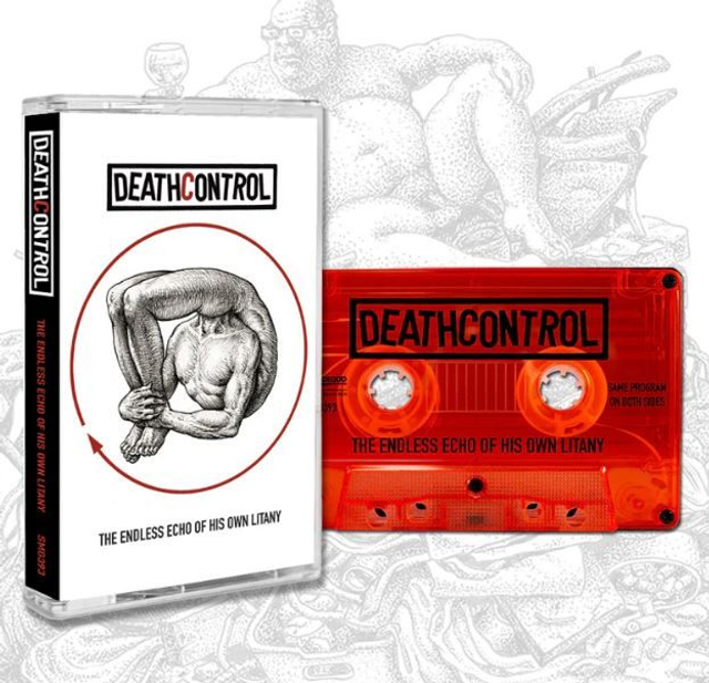 DEATHCONTROL : The Endless Echo Of His Own Litany  (2024) CASSETTE (RED)