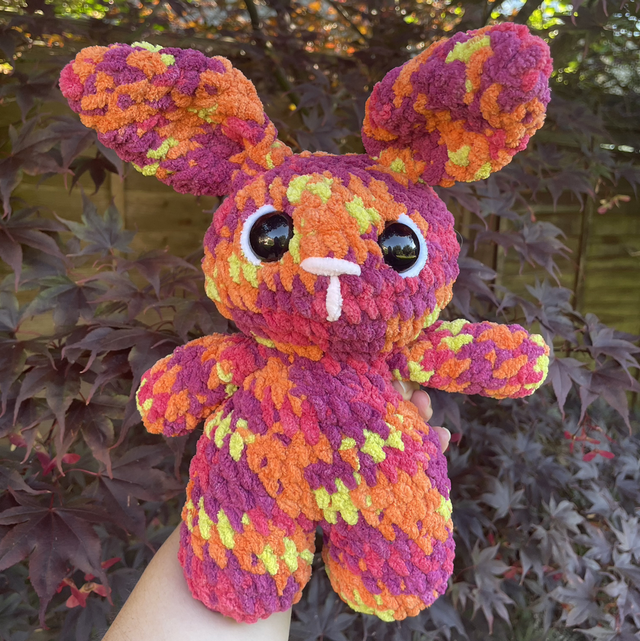 Crochet amigurumi bunny