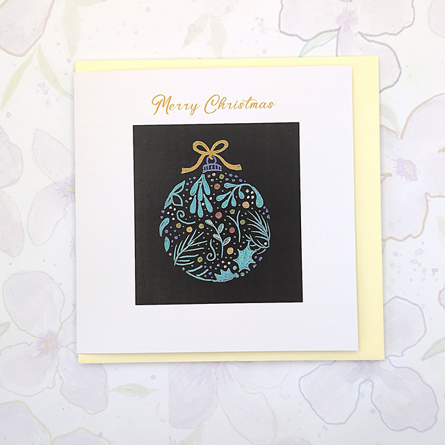 Christmas Card - small square