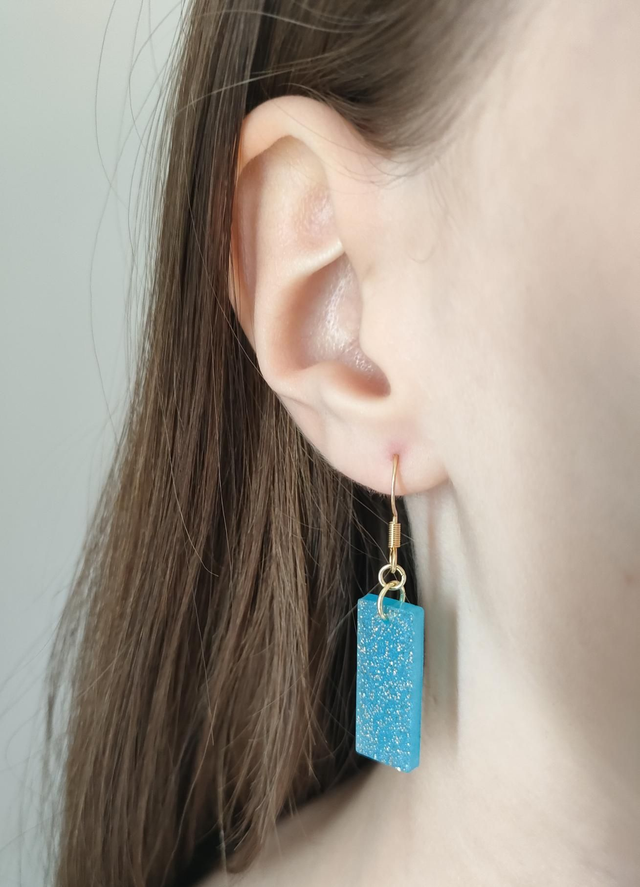 Boucles d'oreilles "Agapantha"