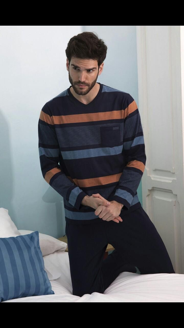 Pigiama manica lunga Adams Caldo Cotone 