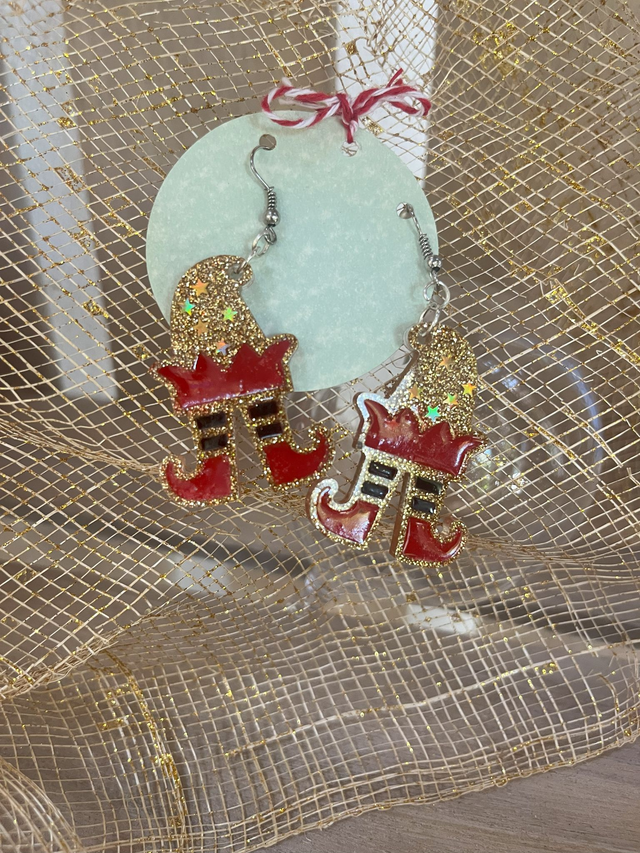 BOUCLES D'OREILLES LUTIN DORÉ