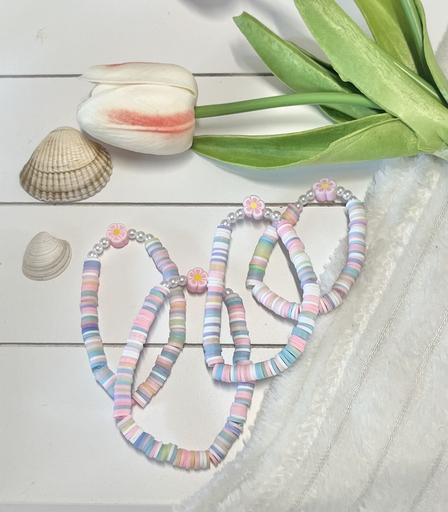 Pastel Flower Bracelet