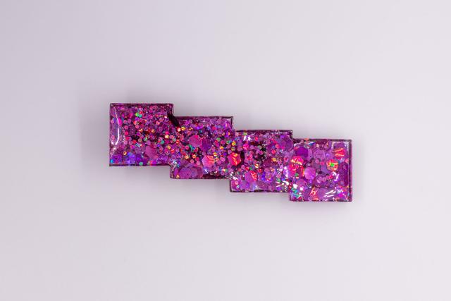 Barrette Petits Carrés