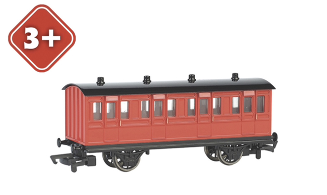 BACHMANN 76038BE OO Scale Thomas & Friends Red Coach