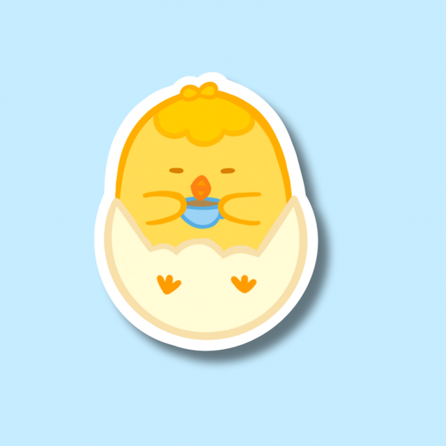 Sticker Piyou hotchoco