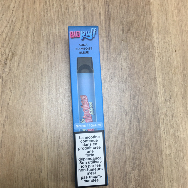 BIG PUFF SODA FRAMBOISE BLEUE