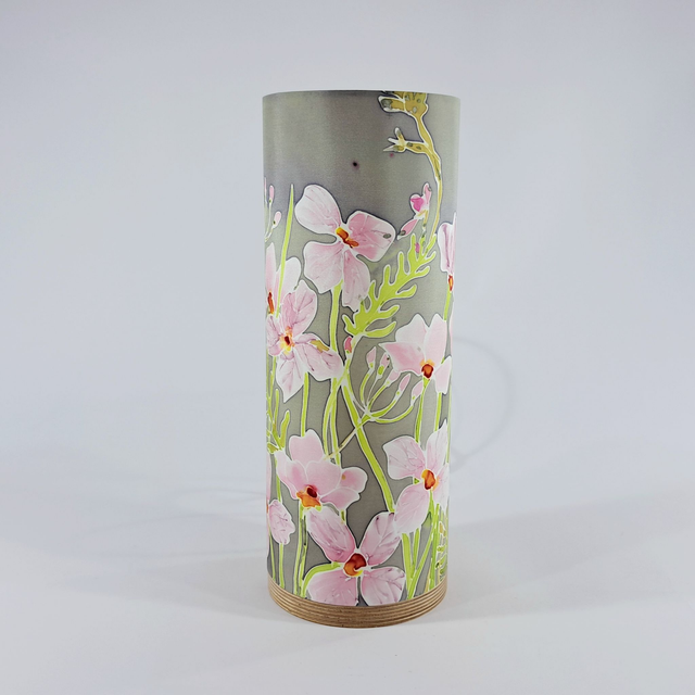Cuckoo flower silk table lamp  