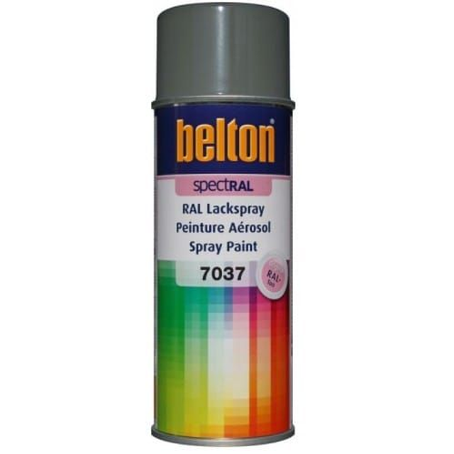 AEROSOL PEINTURE SPECTRAL GRIS CLAIR RAL 7037 en 400ml. 