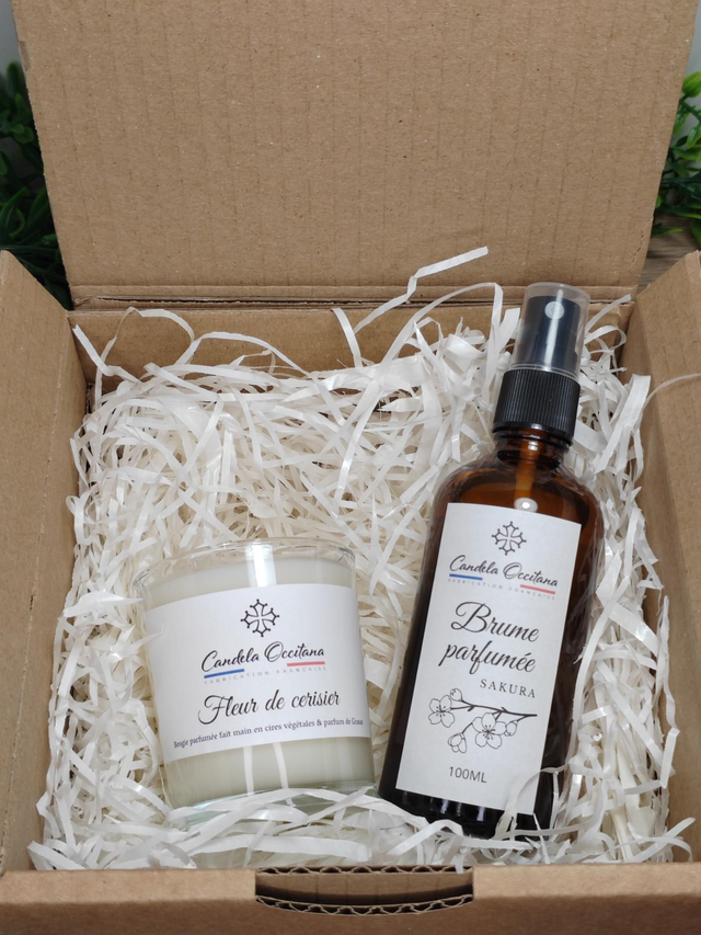 Coffret - Maison parfumée 