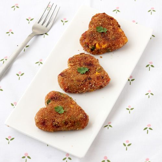 Vegetable Cutlet (3 Pcs) – Crispy Mixed Veg Patties