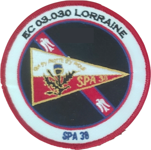 Patch rond SPA 38