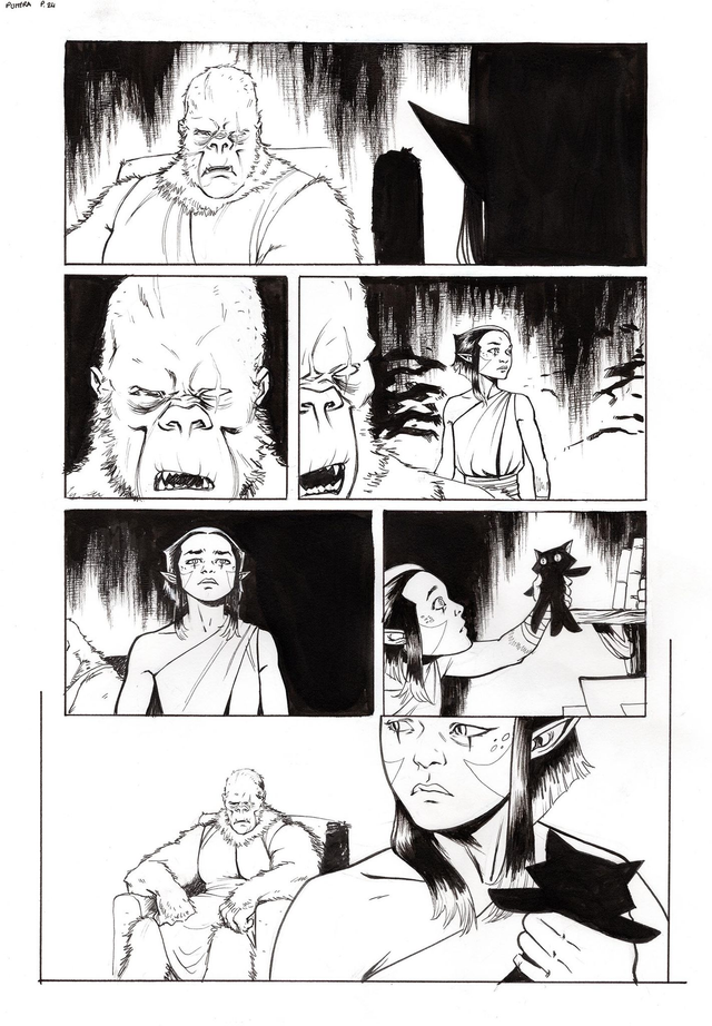 09/2025 - ThunderCats : Pumyra #1 Page 24 - ORIGINAL, A3 (11.7x16.5)