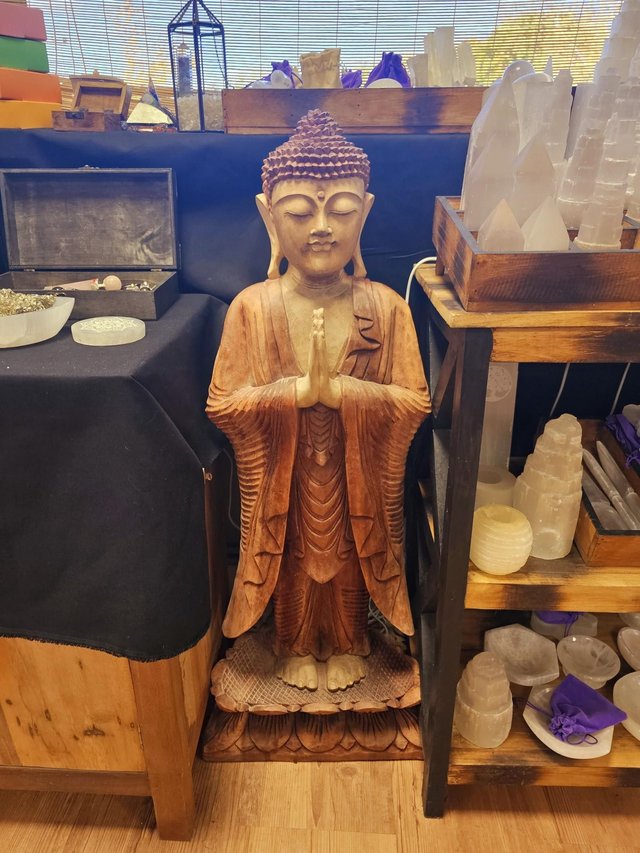 Buddha Statue Standing - 1m Welcome