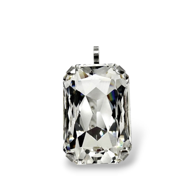 Anhänger BIG OCTAGON Crystal, Klar