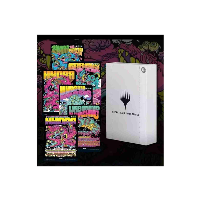 Secret Lair "Calling All Hydra Heads" Traditional Foil Edition Special Art - Magic the Gathering
