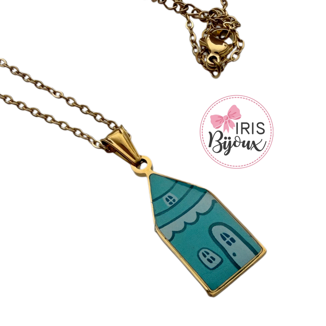 Collana casina turchese 