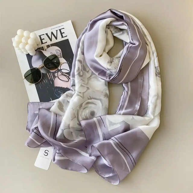Satin Scarf Lilac