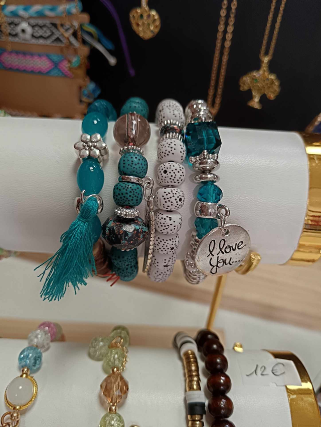 Lot de bracelet "Love You"