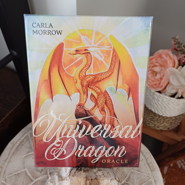 Universal Dragon Oracle Cards by Carla Morrow