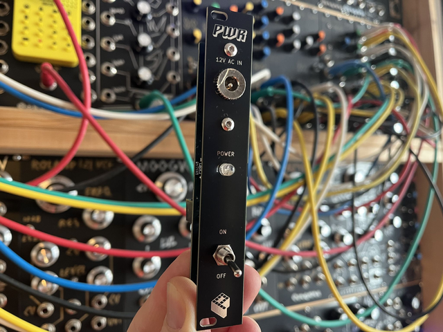 Eurorack Power Inlet 12V AC Switch LED PCB/Kit Modular Synthesizer