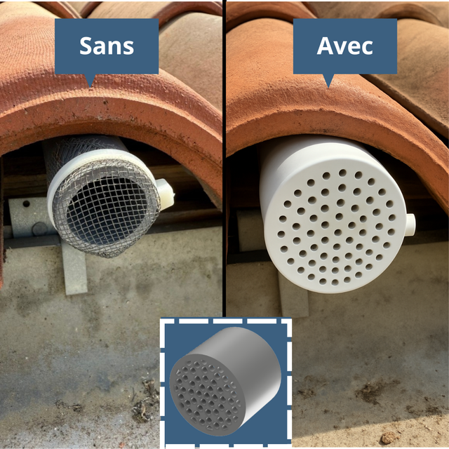Bouchon de protection des condensats Ø32 