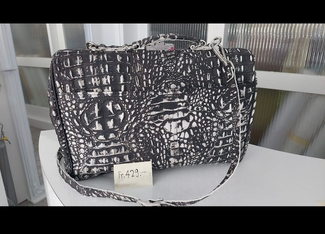 Ledertasche ( Kroko Design )
