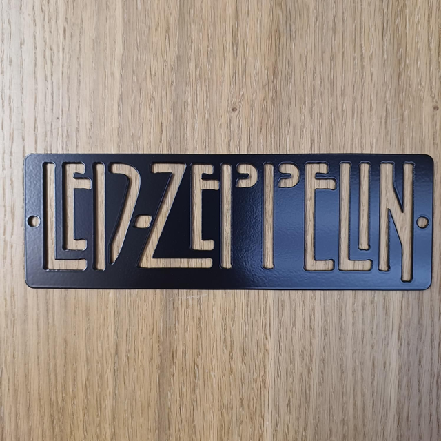 Led Zeppelin Plaque