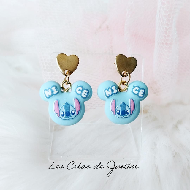 Boucles d&#039;oreilles stitch 