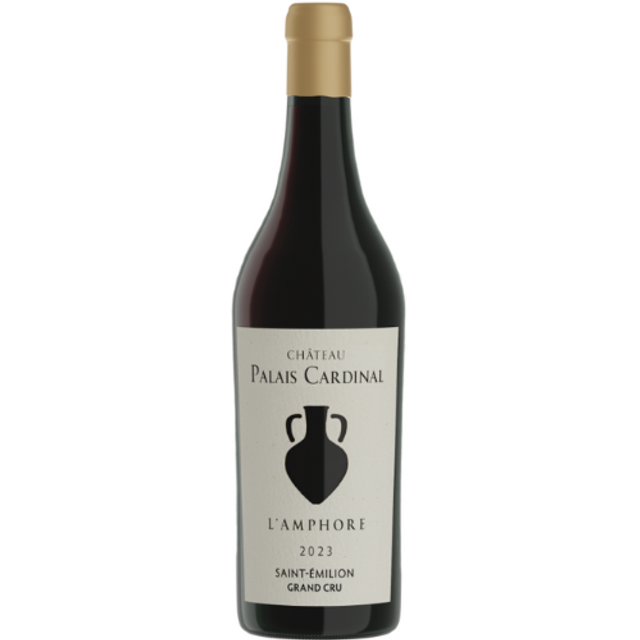 AOP SAINT EMILION GRAND CRU - L'AMPHORE - CHÂTEAU PALAIS CARDINAL RGE 0.75L 2023
