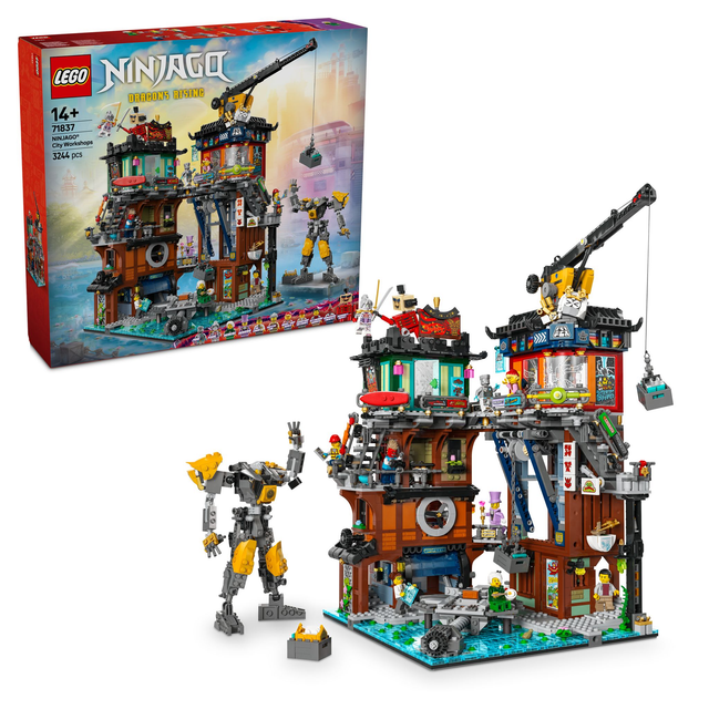 LEGO 71837 Ninjago NINJAGO City Werkstätten