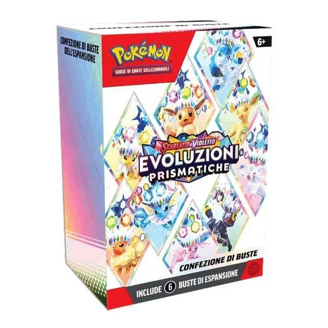POKEMON - EVOLUZIONI PRISMATICHE - BUNDLE DA 6 BUSTE