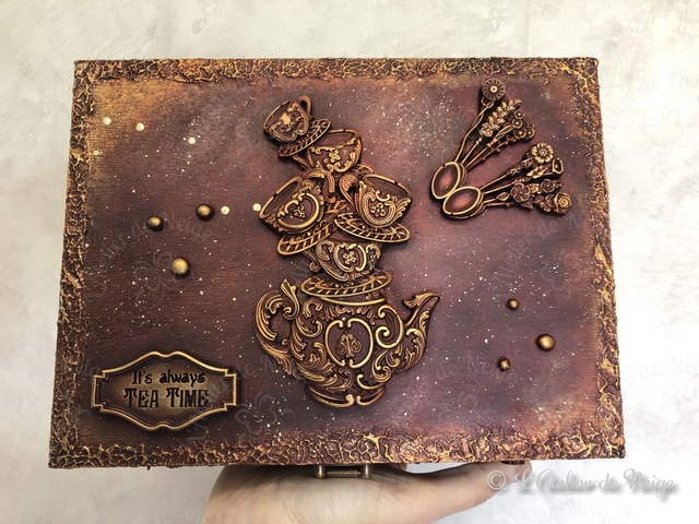 Coffret à Thé Théière Rouge